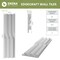 Ekena Millwork 6inW x 24inH x 1inT  EdgeCraft Caspian Style Seamless Wall Tile WPPVC06X24ECA - alternate 8